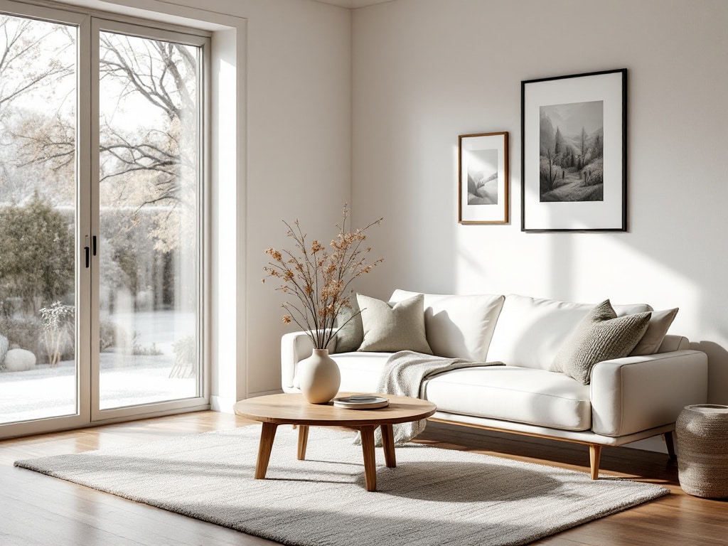 airy living room