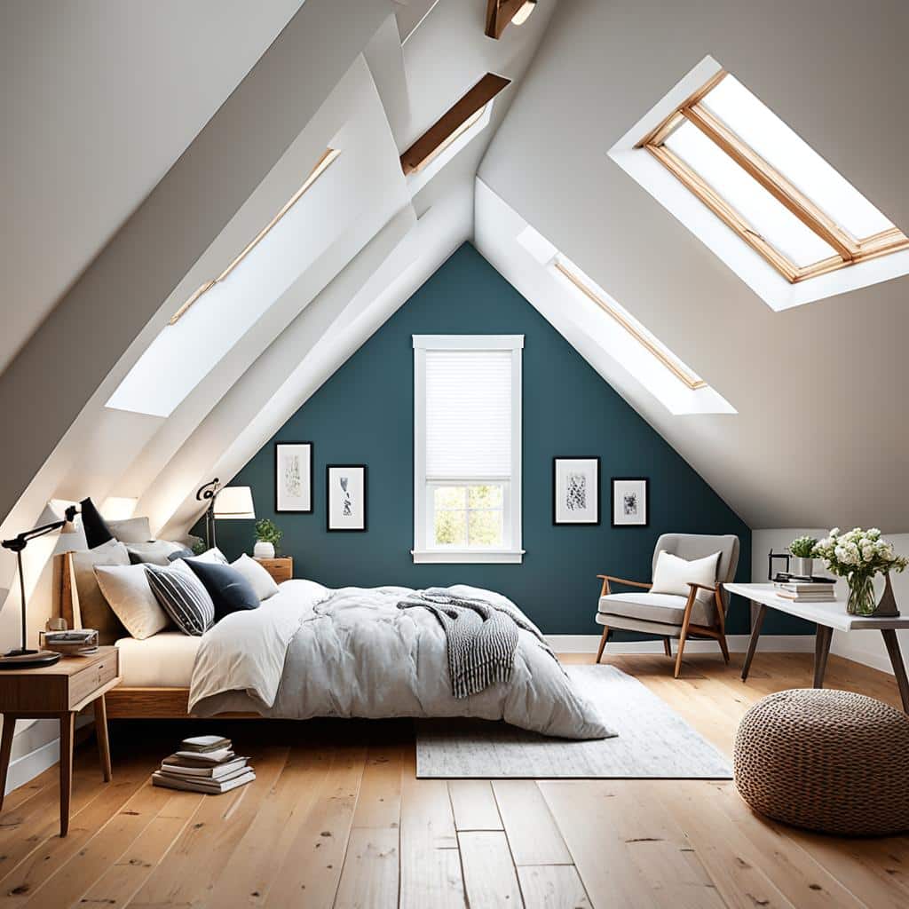 attic bedroom architecture