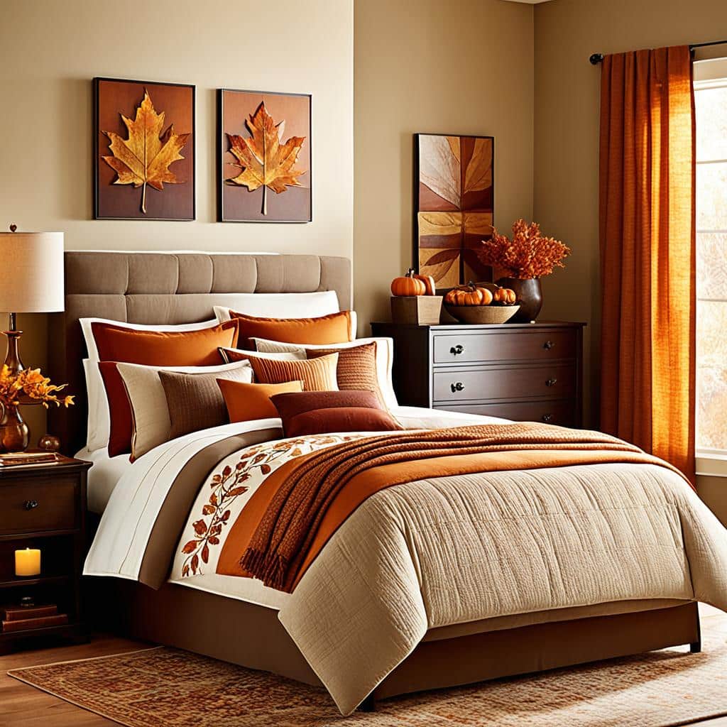 autumn bedroom color schemes