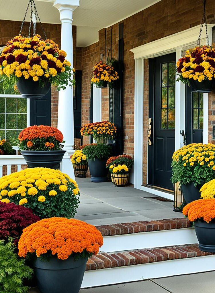 13 Fall Planters Front Porches Mums To Try This Season