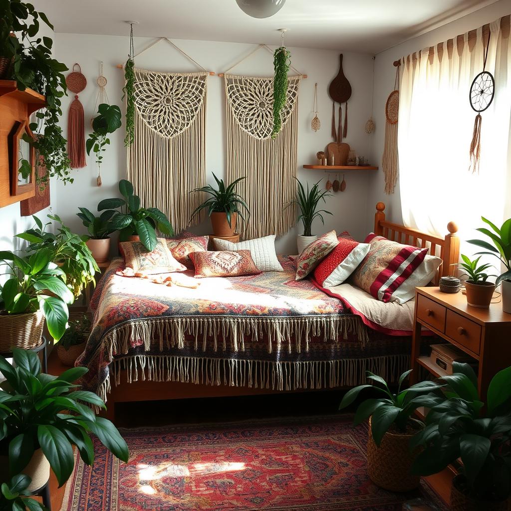 boho bedroom design