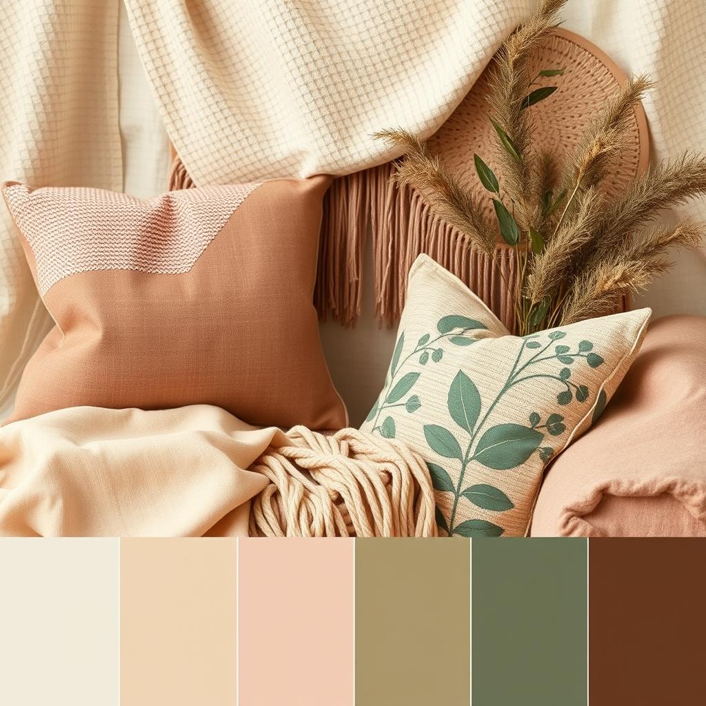 boho color palette