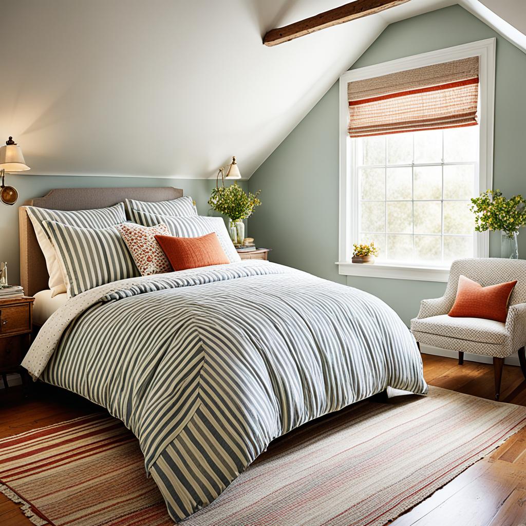 classic attic bedroom