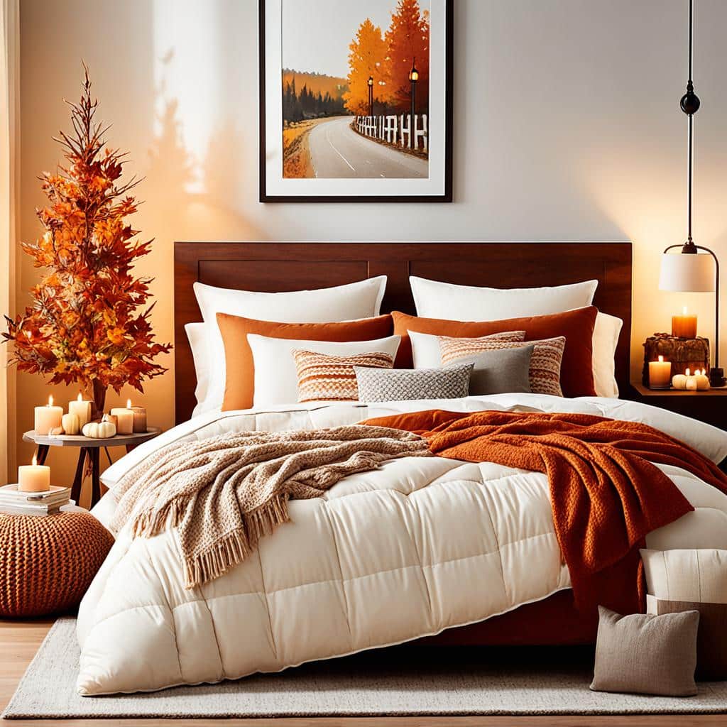 cozy fall bedroom