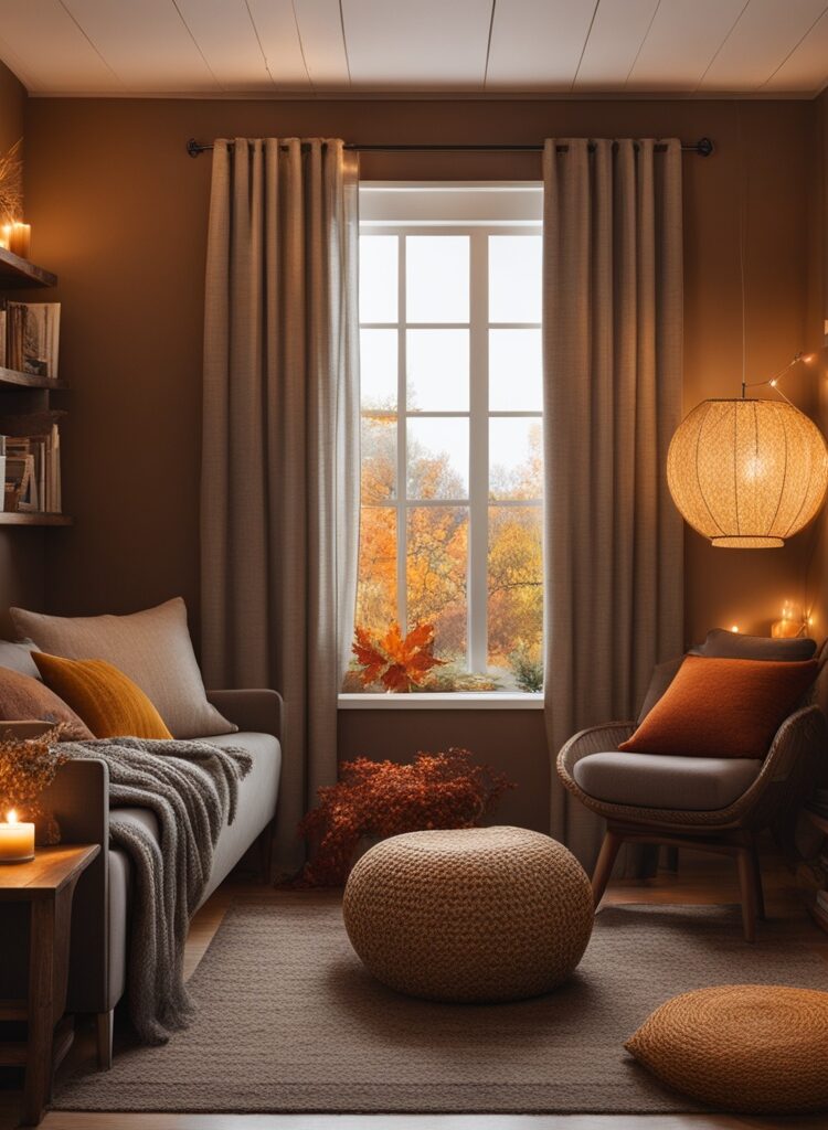 cozy reading nook