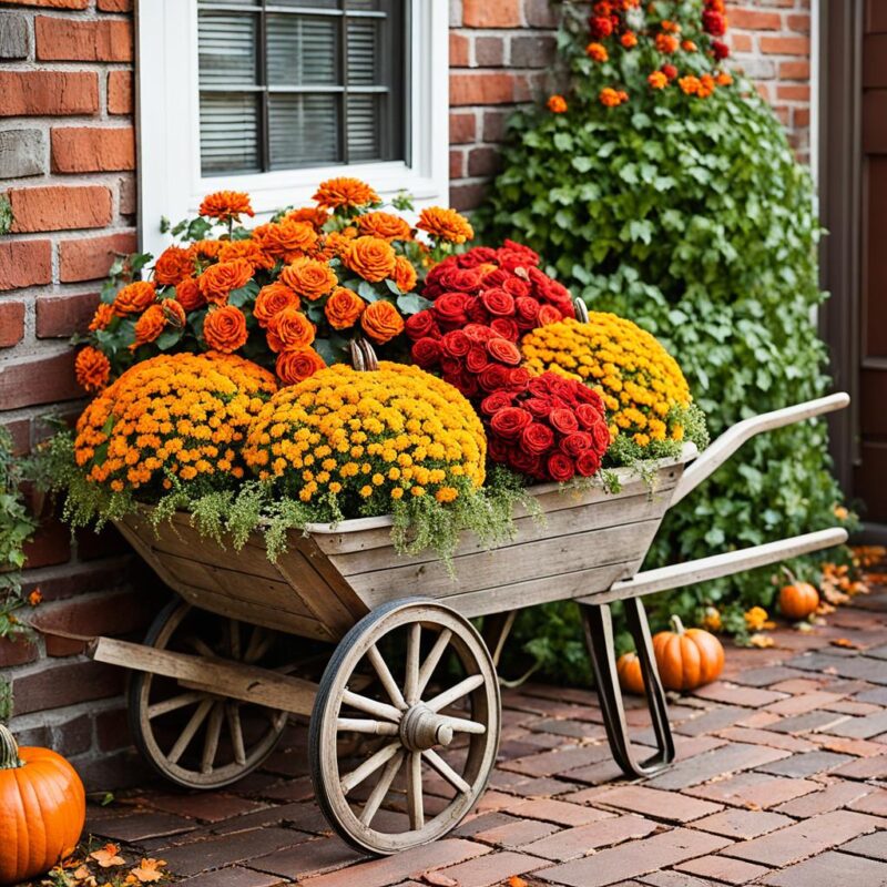 fall planter arrangements