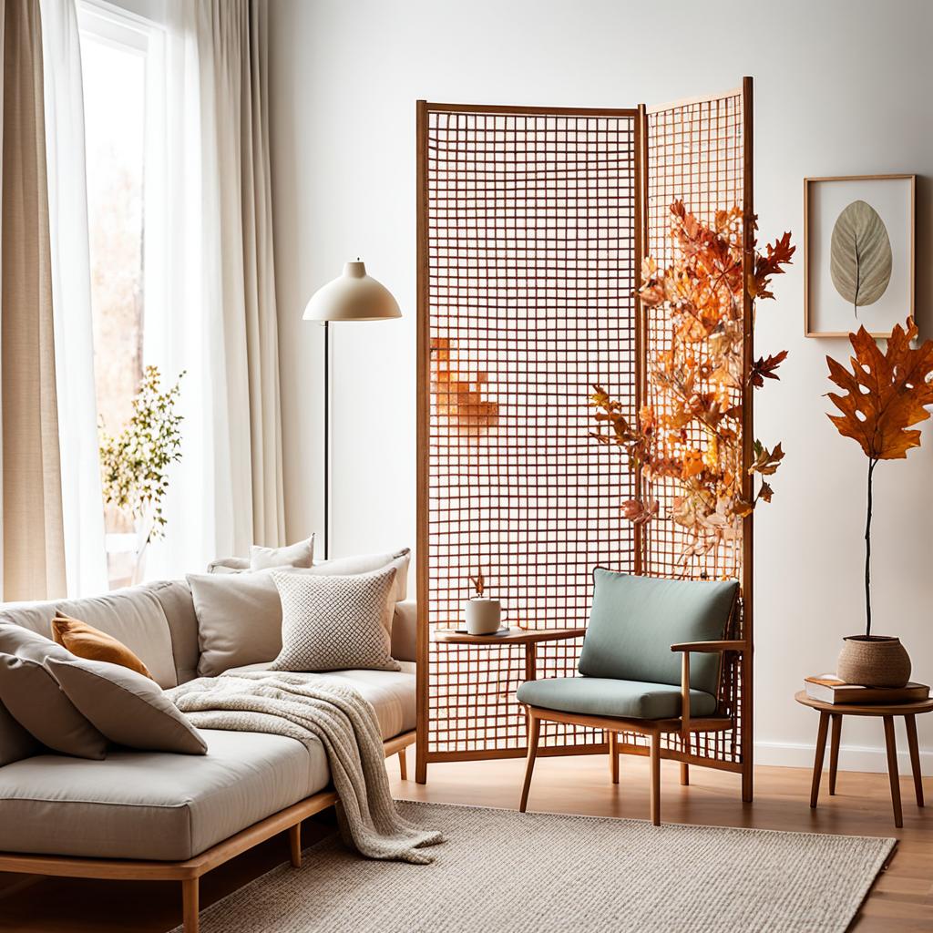 fall room divider