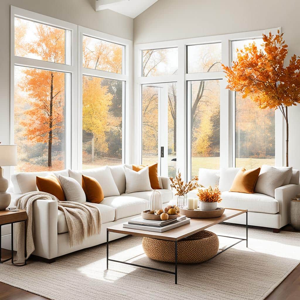 minimalist fall decor