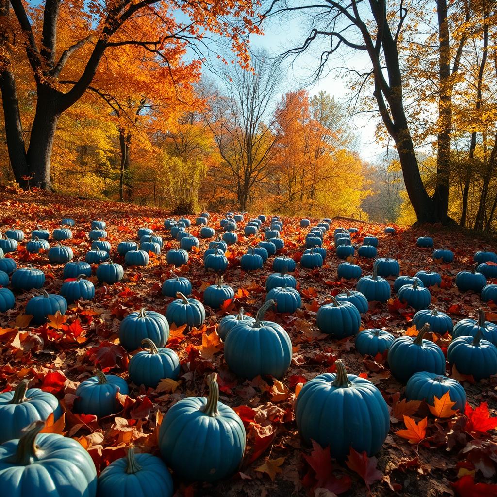 Blue pumpkins and autism awareness