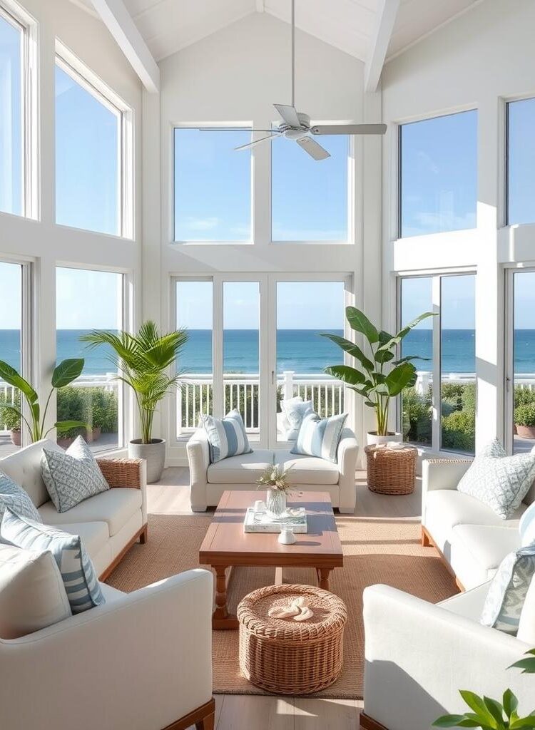 43 Coastal Living Room Designs to Inspire Your Seaside Retreat