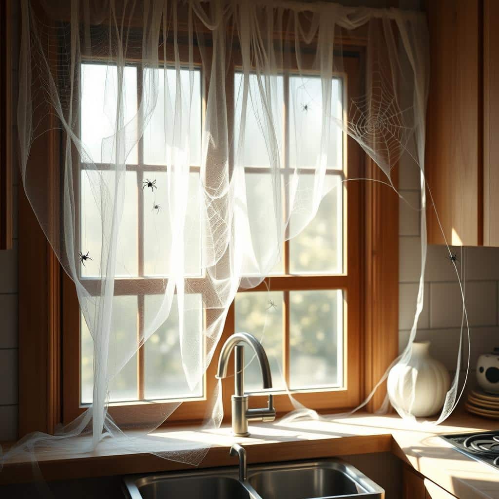 Cobweb Curtains