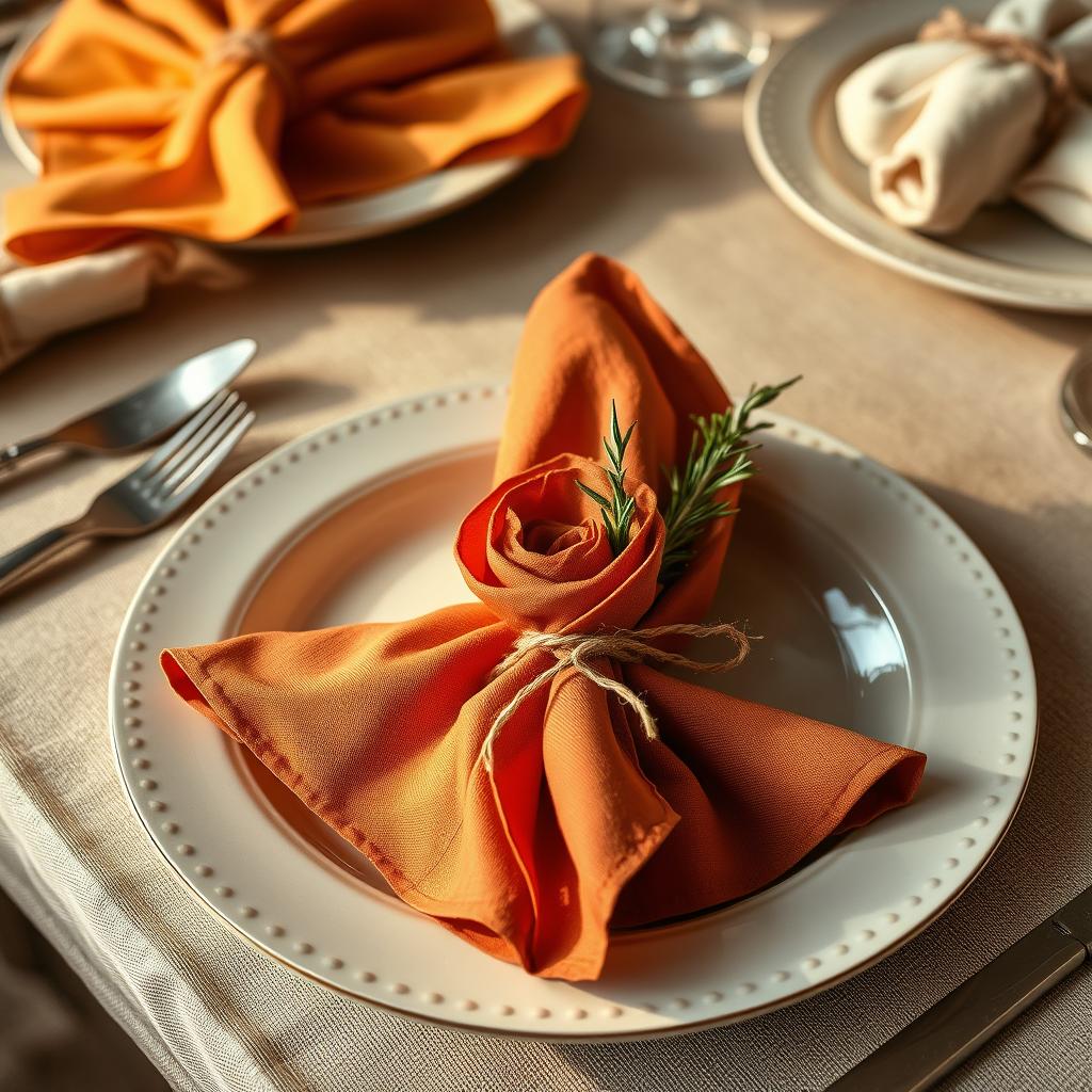 Creative Napkin Folding