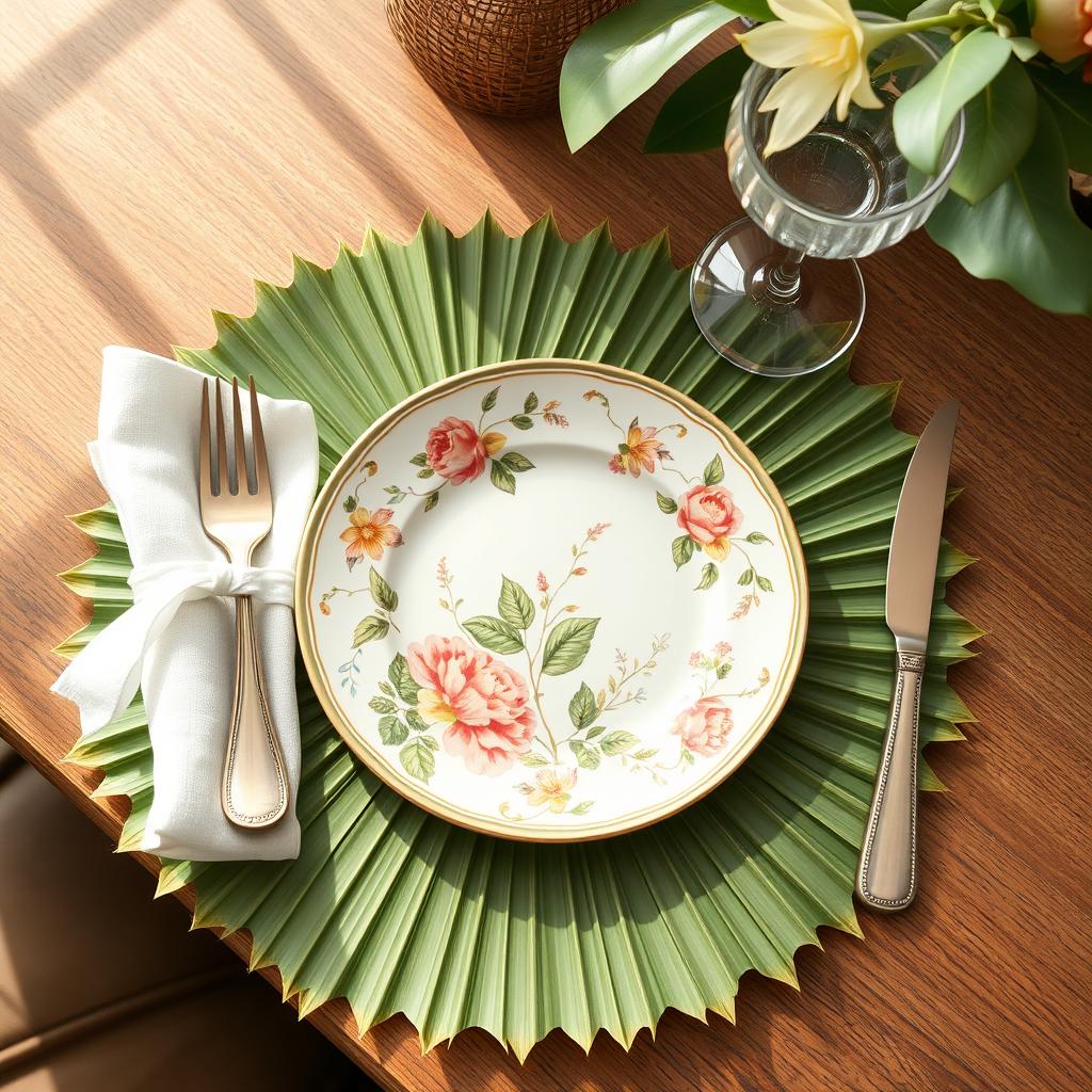 Eco Friendly Table Settings