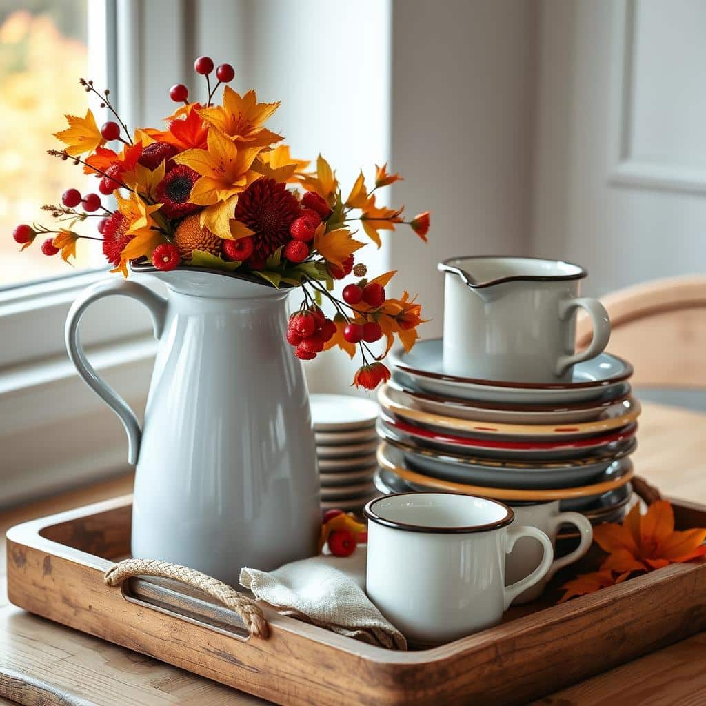 Enamelware Displays