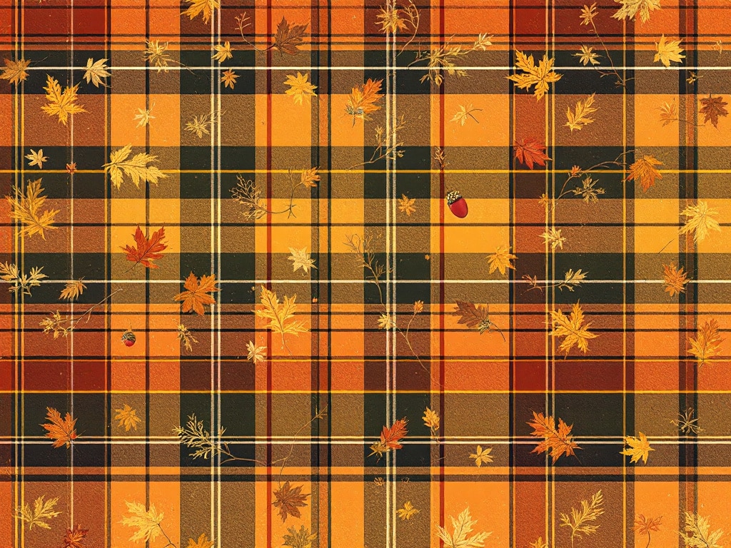 Fall Themed Backsplash