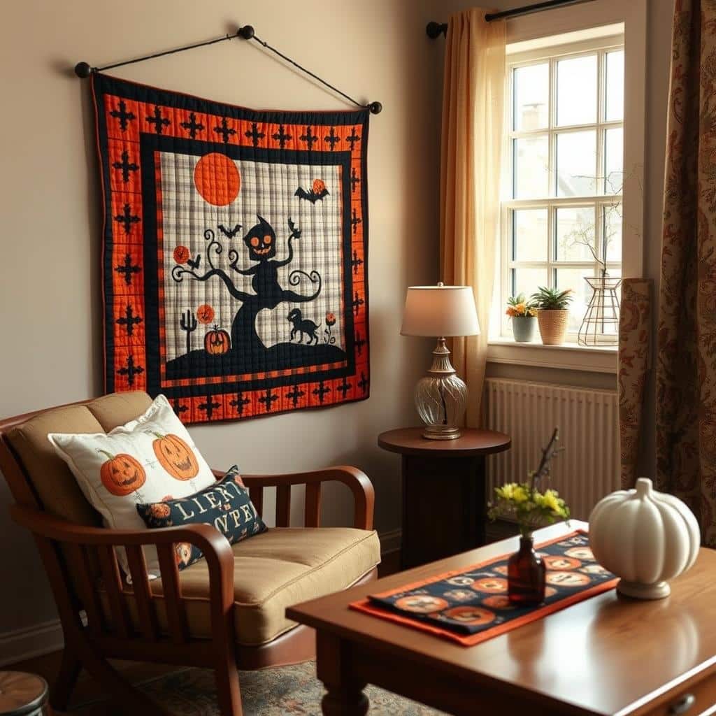 Halloween quilt