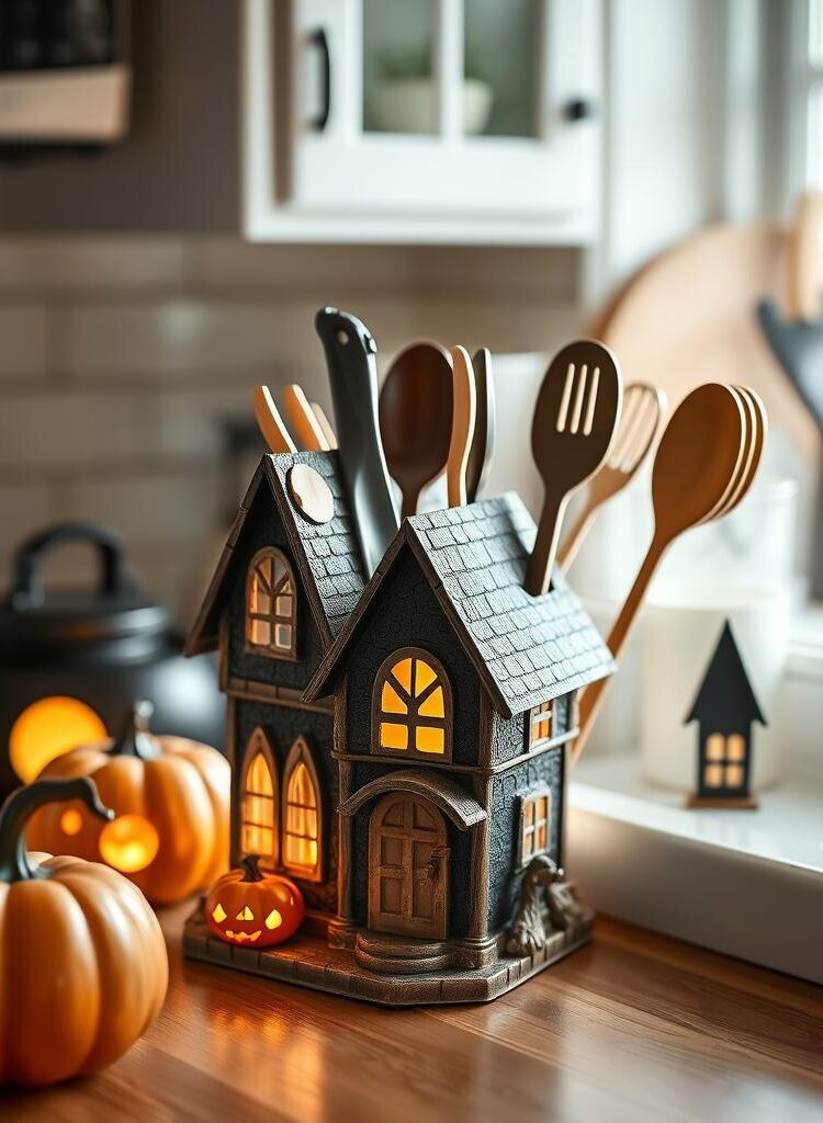 30+ Simple Halloween Kitchen Decor Ideas for a Spooktacular Space