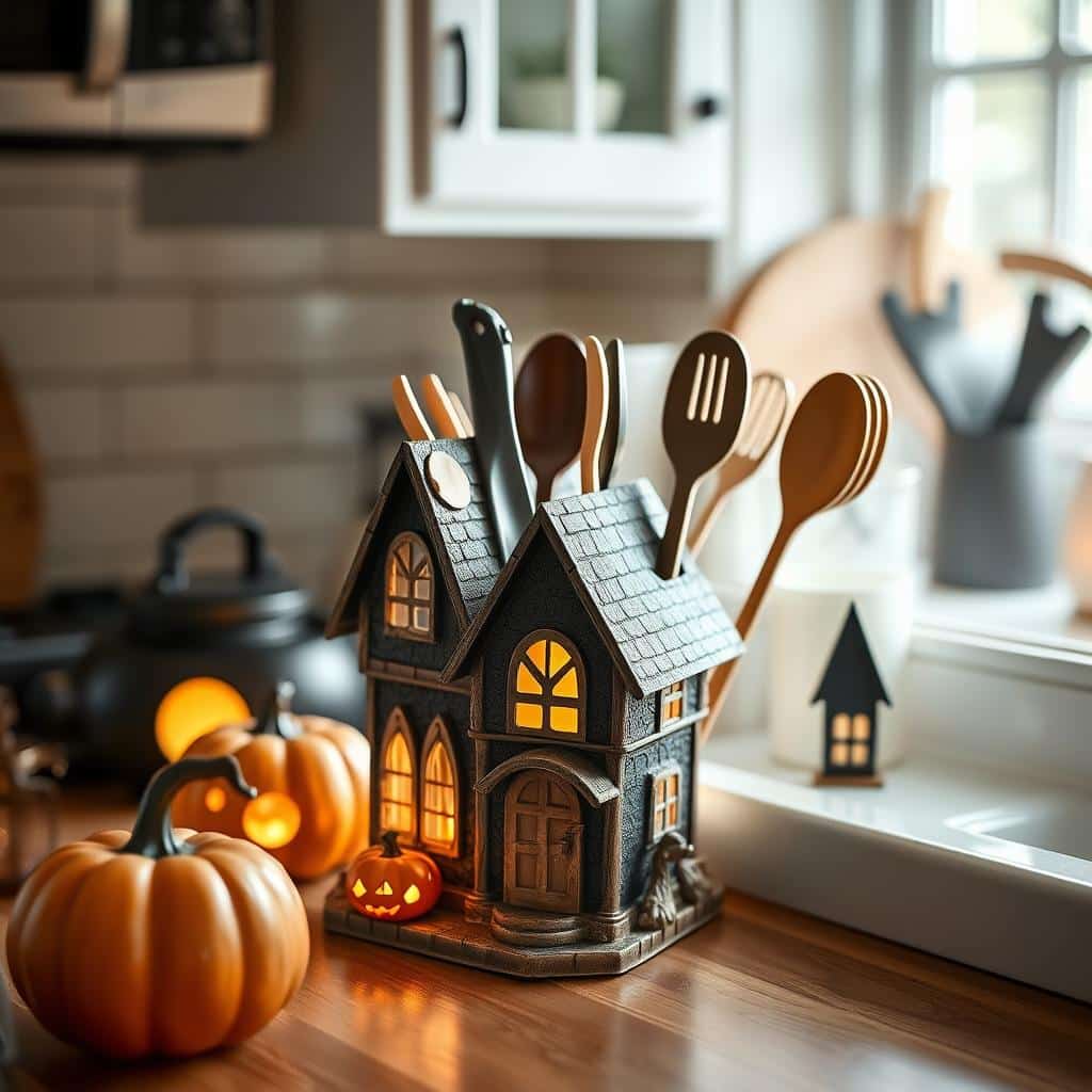 Haunted Utensil Holders