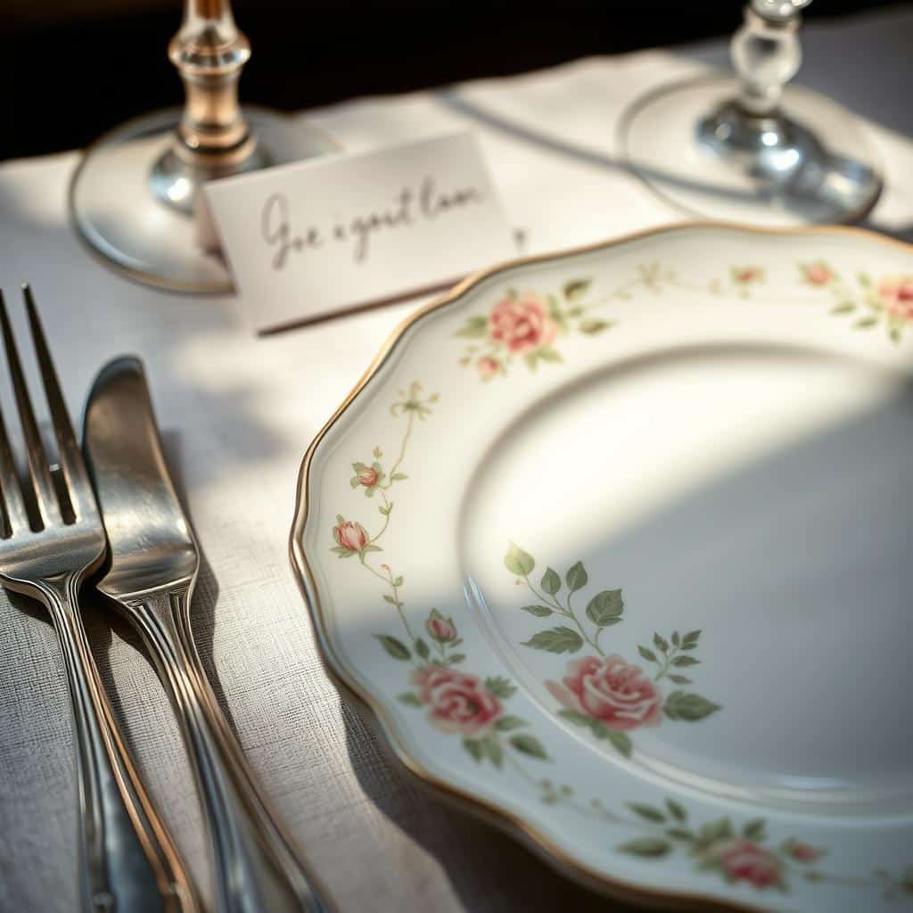 Heritage Inspired Place Settings