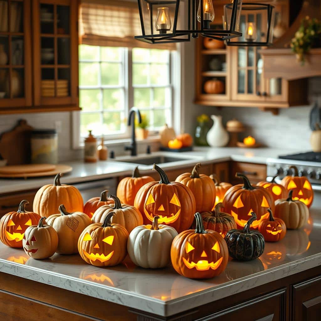 Jack o Lantern Centerpieces