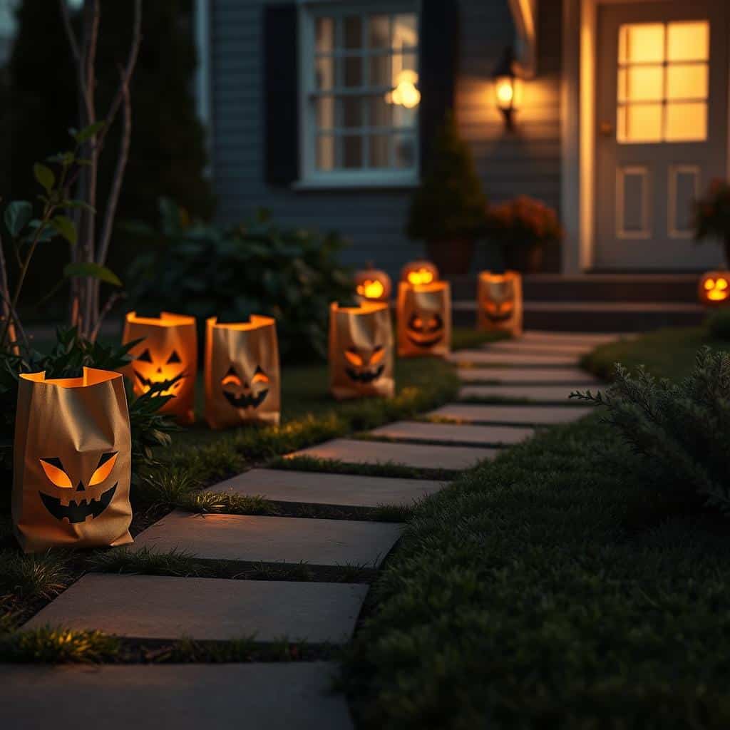 Jack o Lantern Luminaries