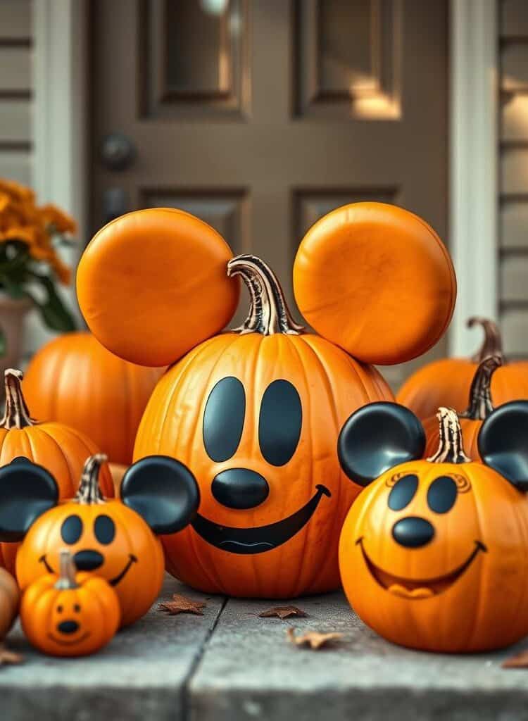 Mickey Mouse Pumpkins