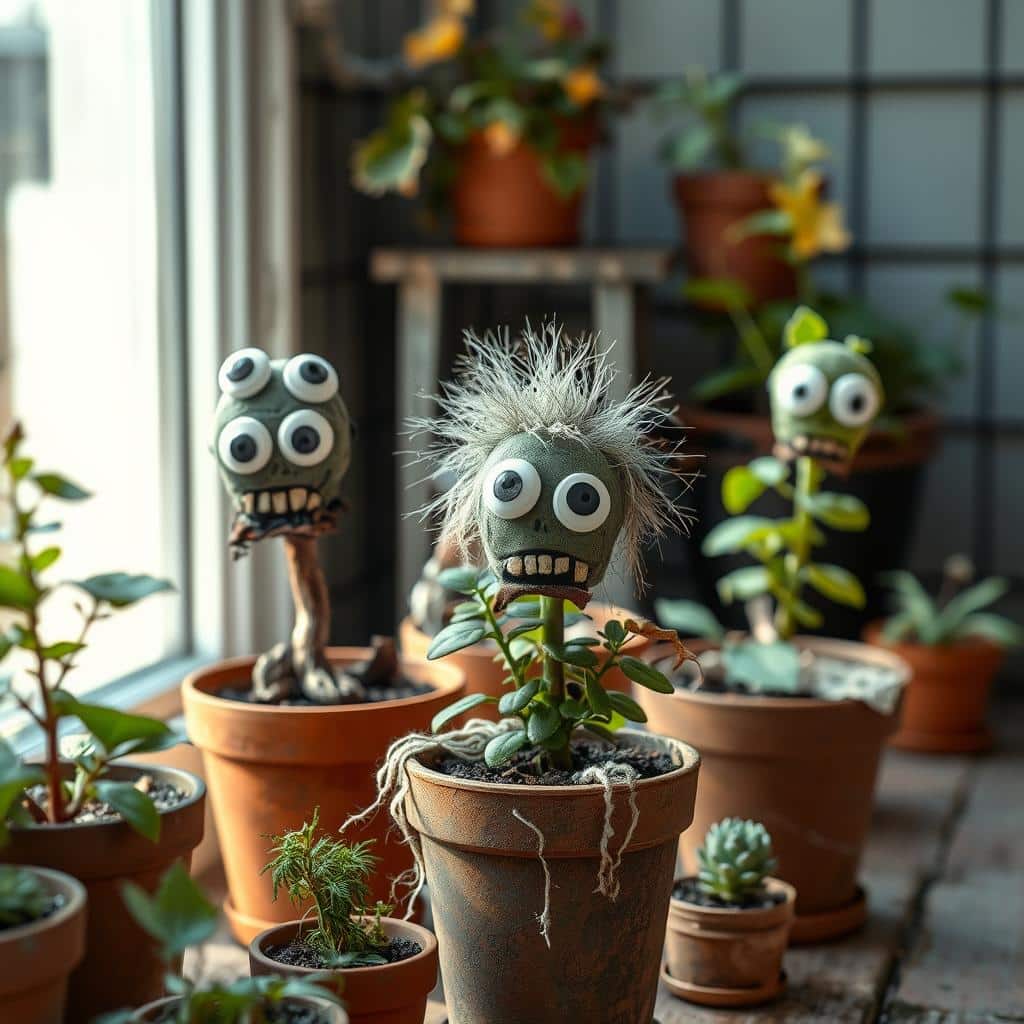 Potted Plant Zombies