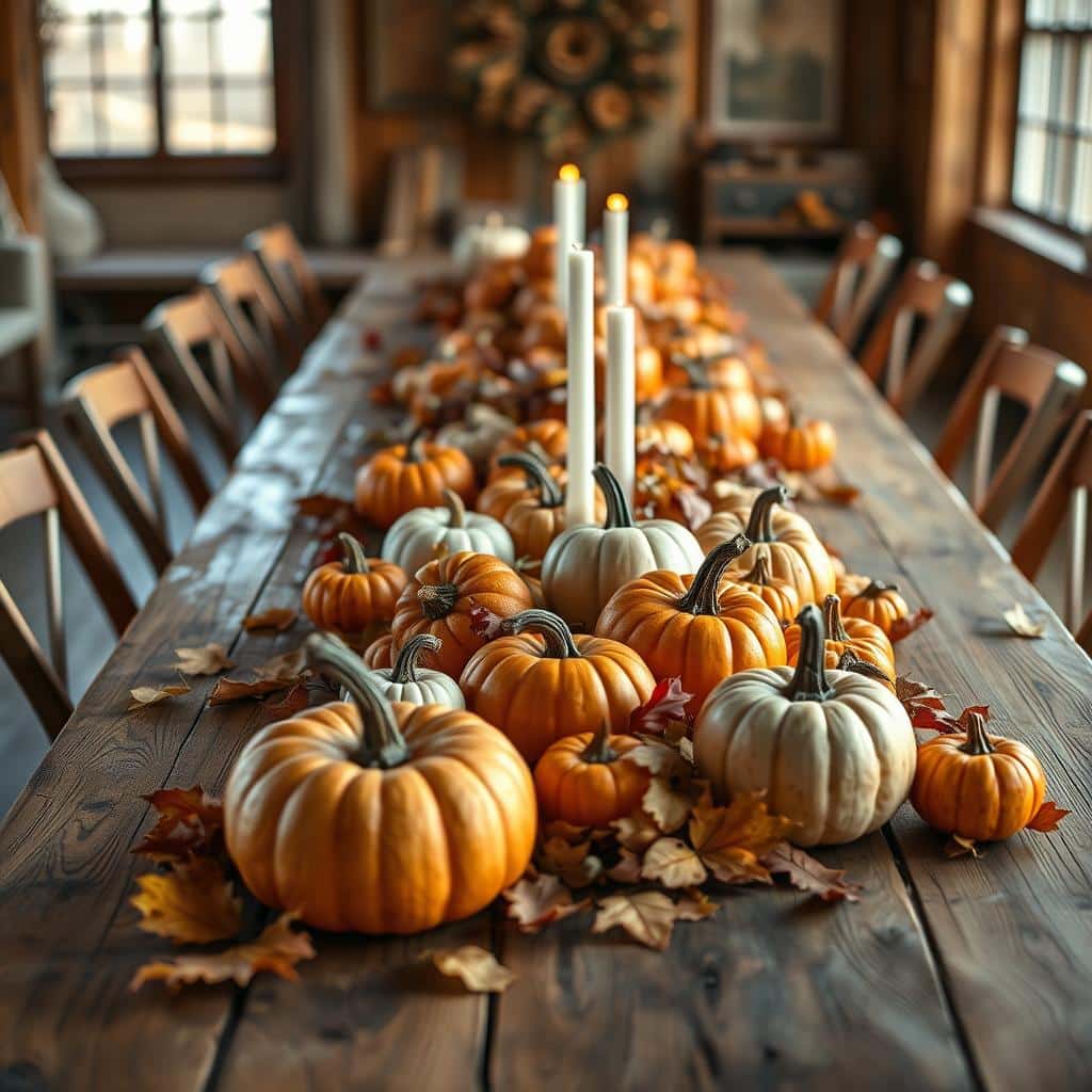 Pumpkin Centerpieces