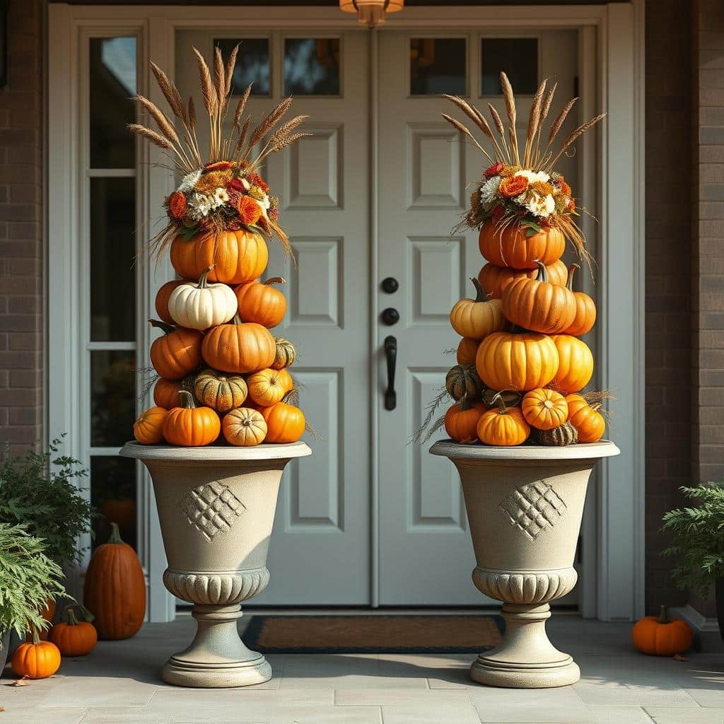 Pumpkin Topiaries