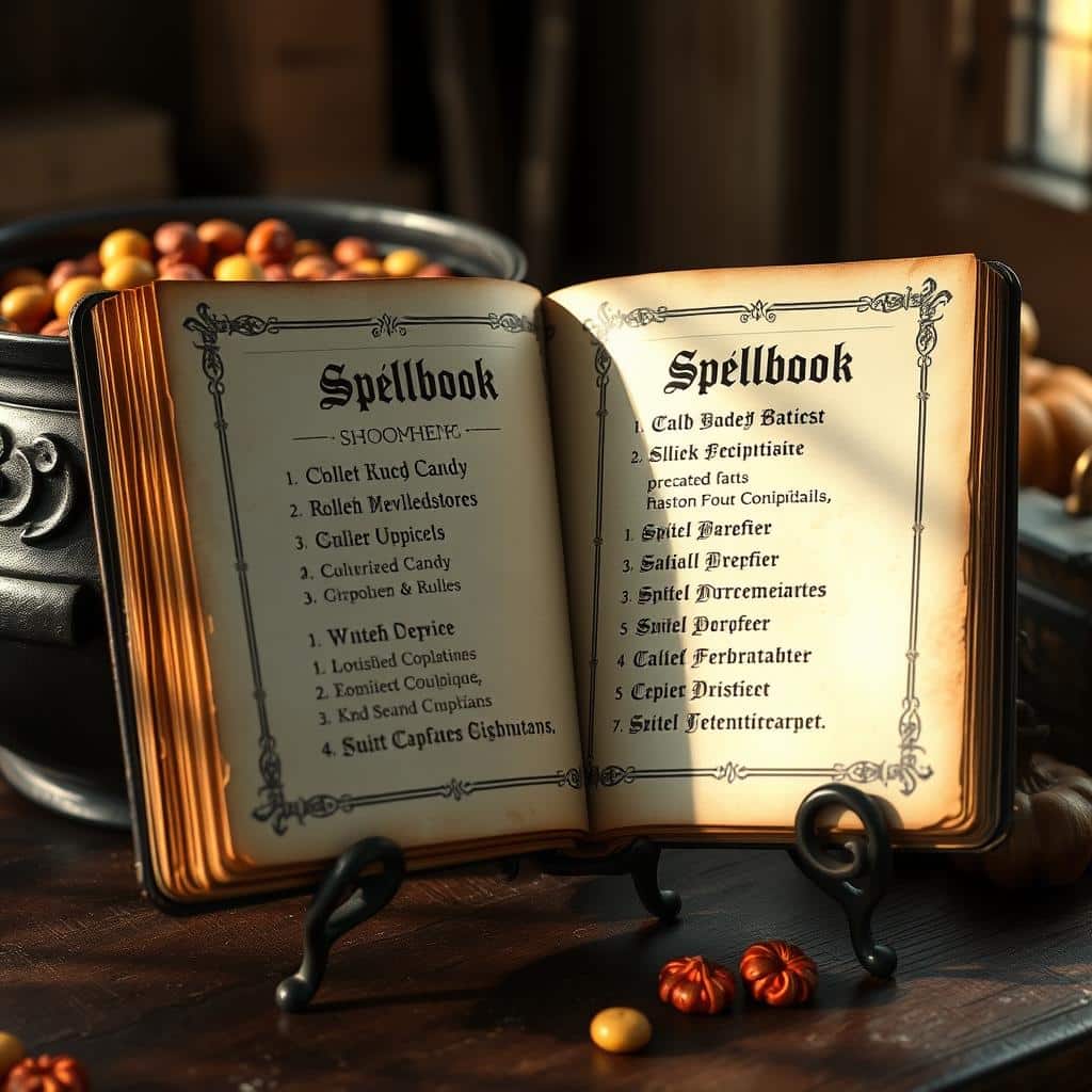 Spellbook Menu