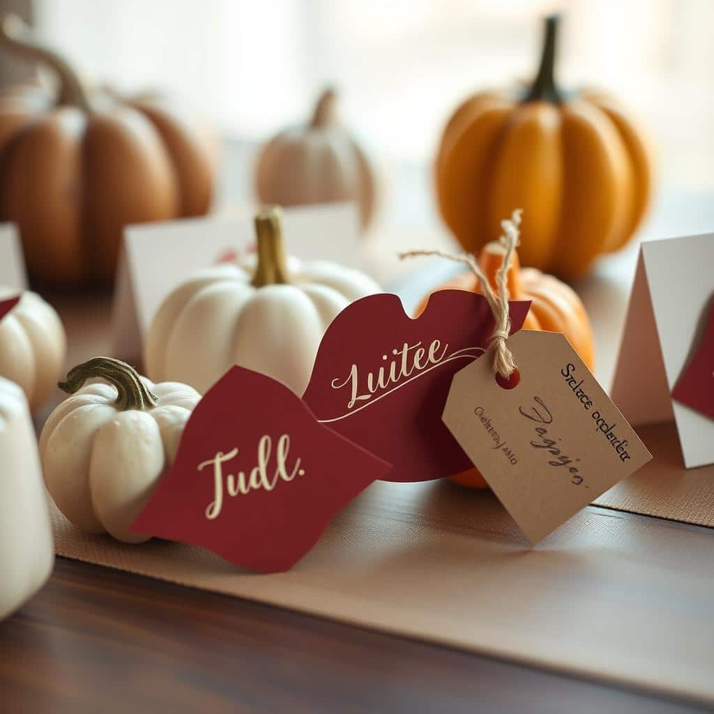 Table Place Cards