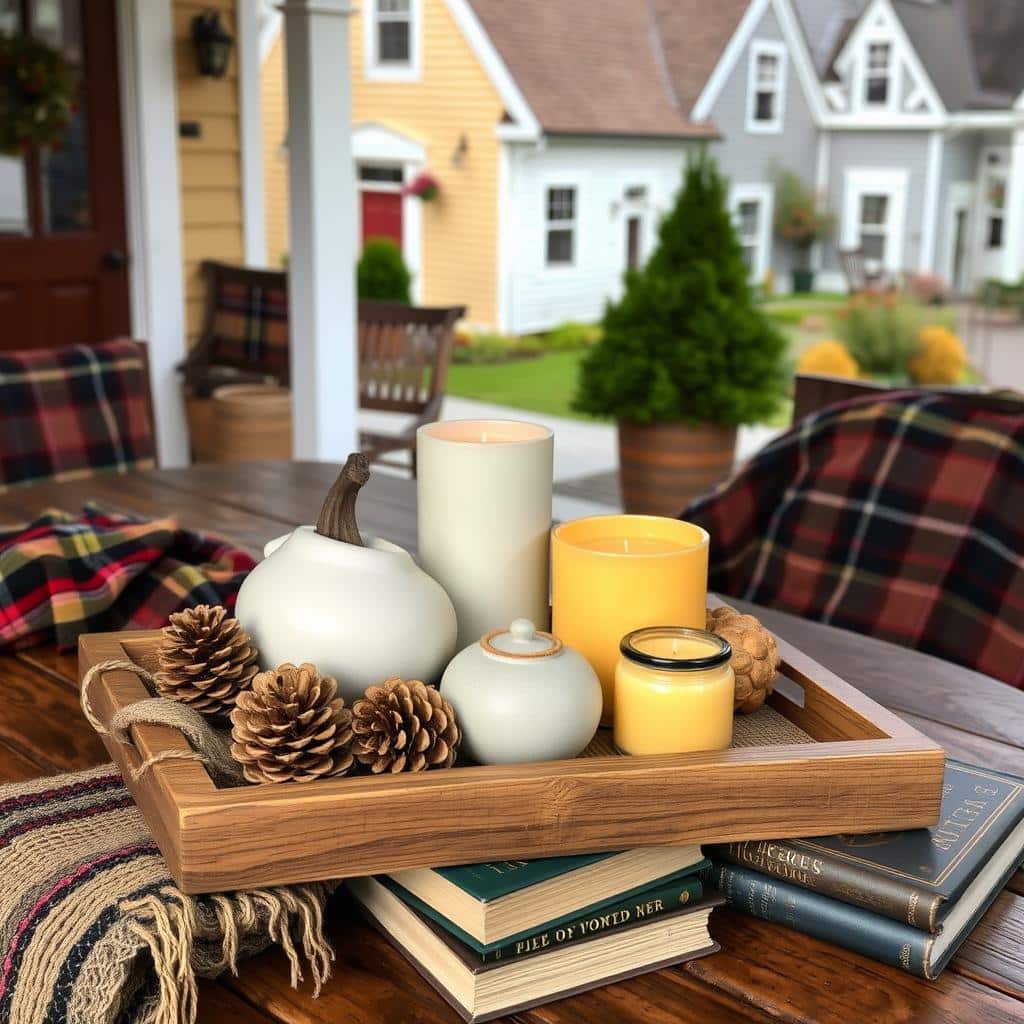 Vermont-themed fall decor