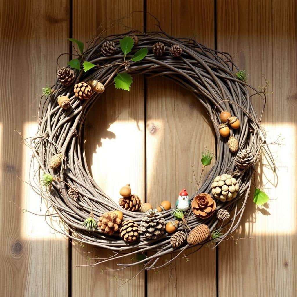 Woodland Inspired Thanksgiving Wreath