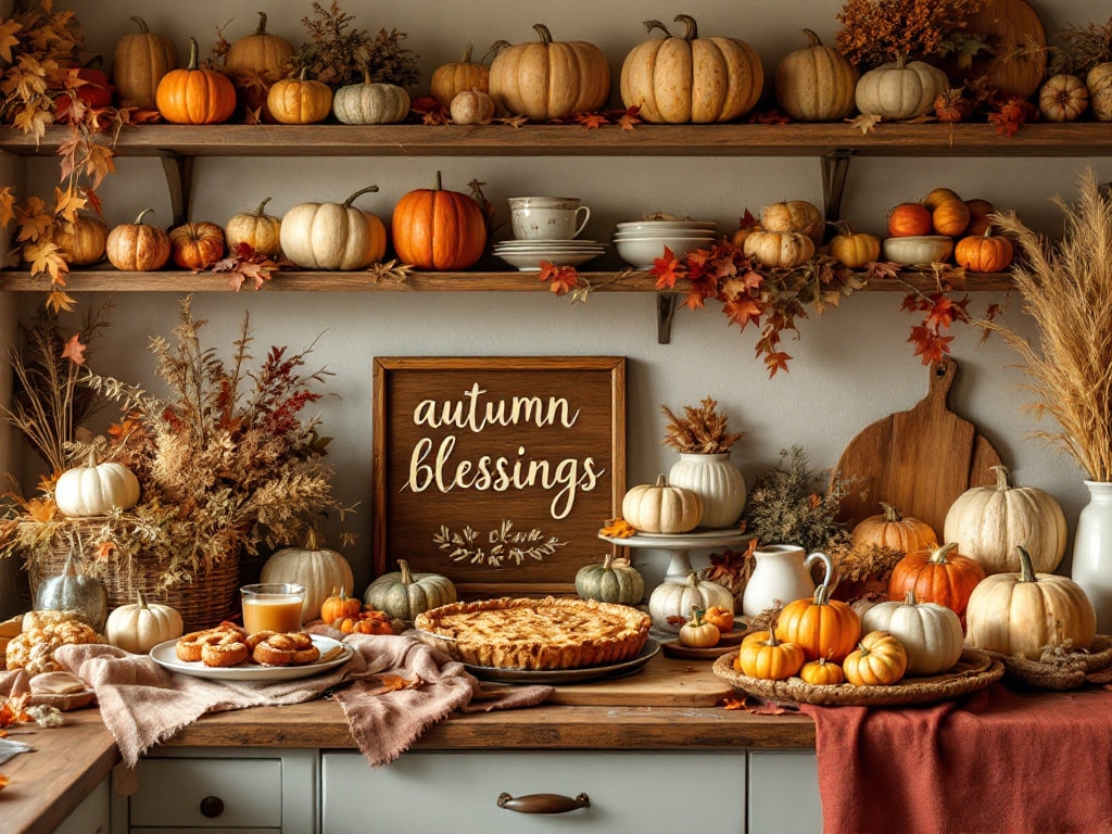 autumn kitchen