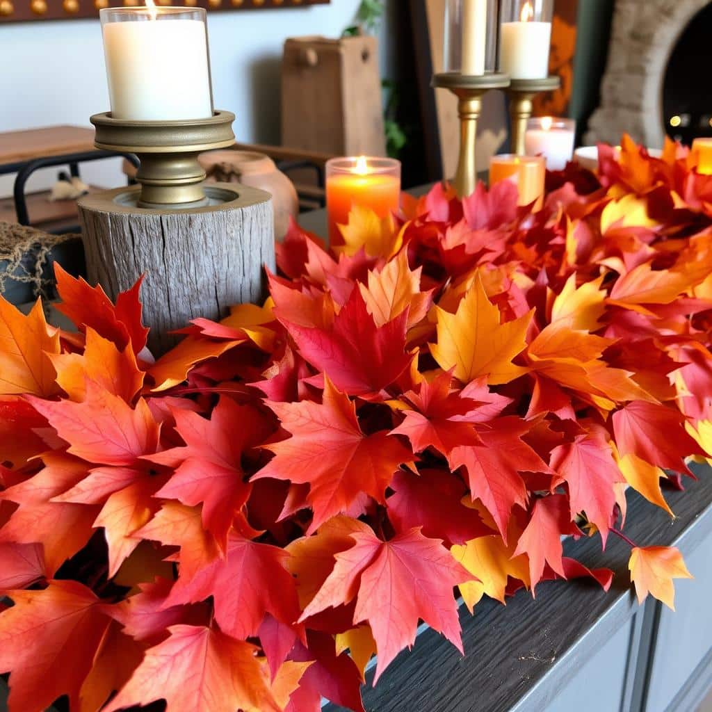 autumn leaf decor