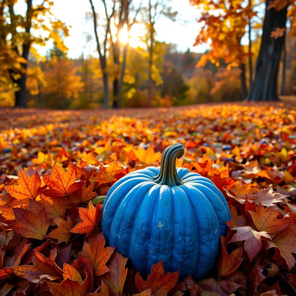 blue pumpkin