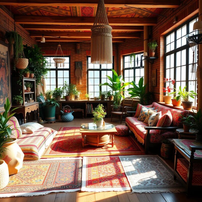 bohemian interior design 1