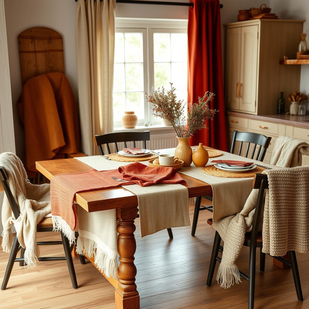 cozy kitchen fabrics