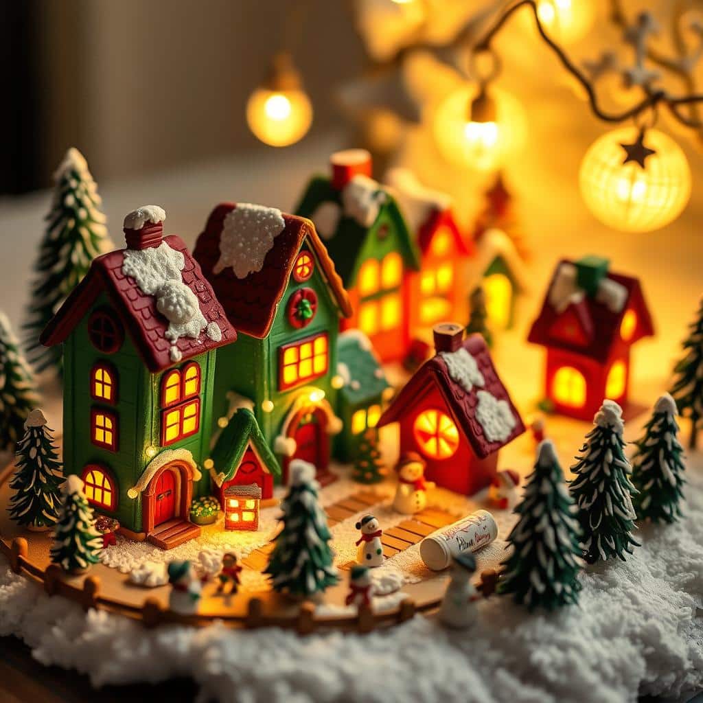 diy christmas village