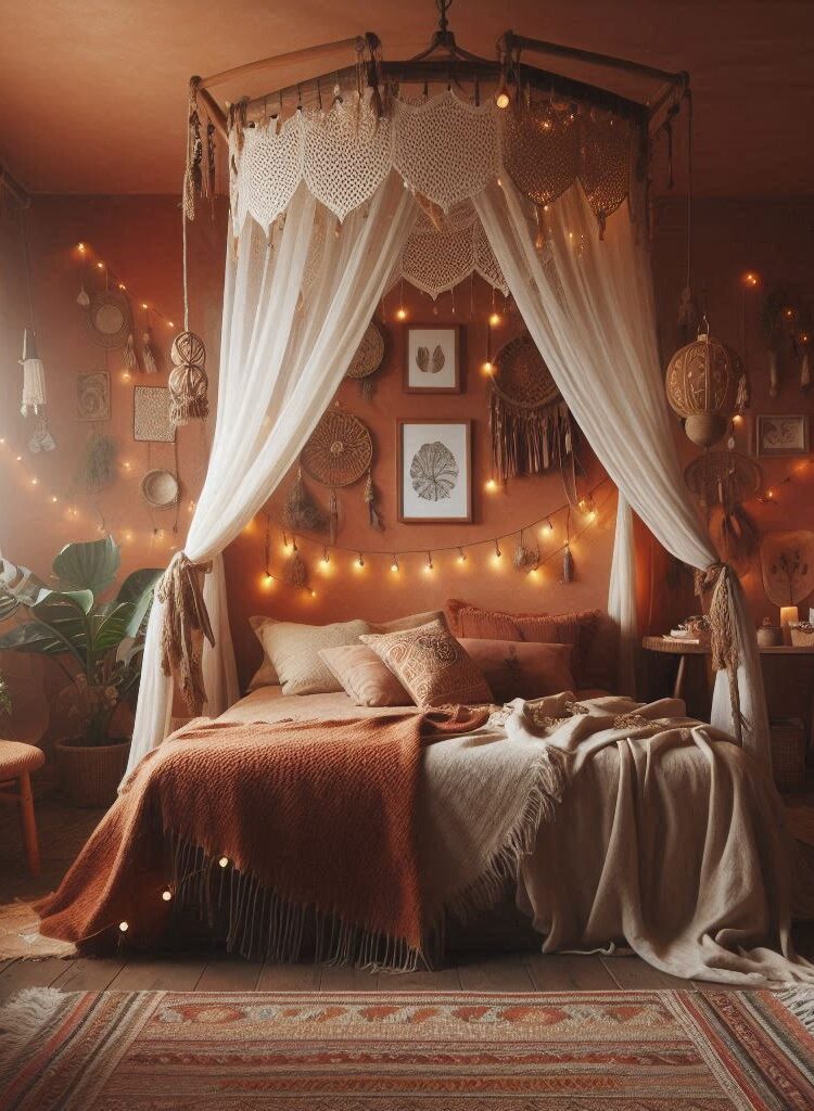 40+ Stylish Earthy Boho Bedroom Decor Ideas To Get Inspired By