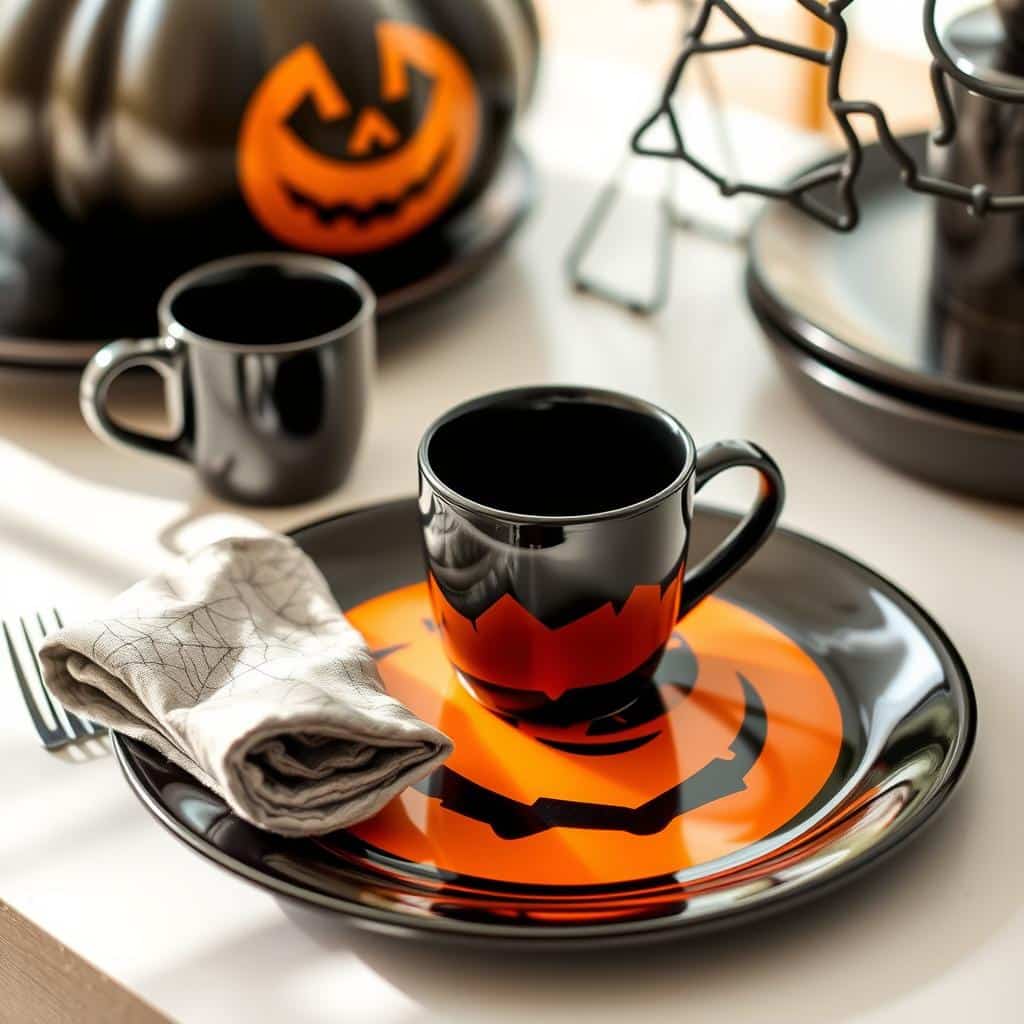 halloween spooky serving ware