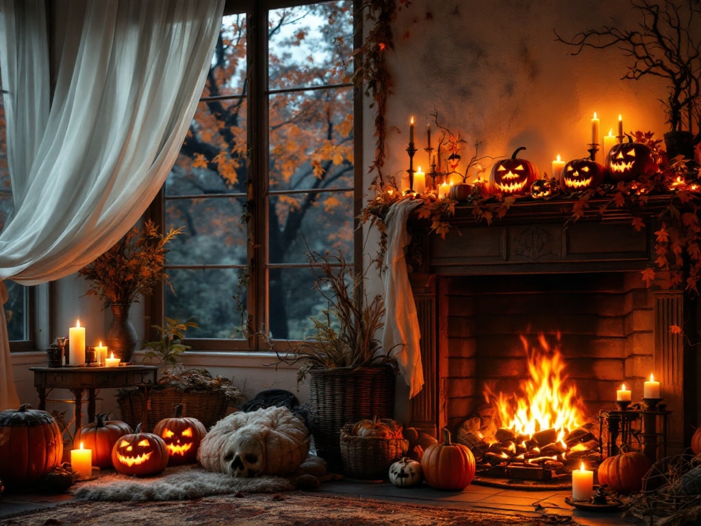 haunted fireplace