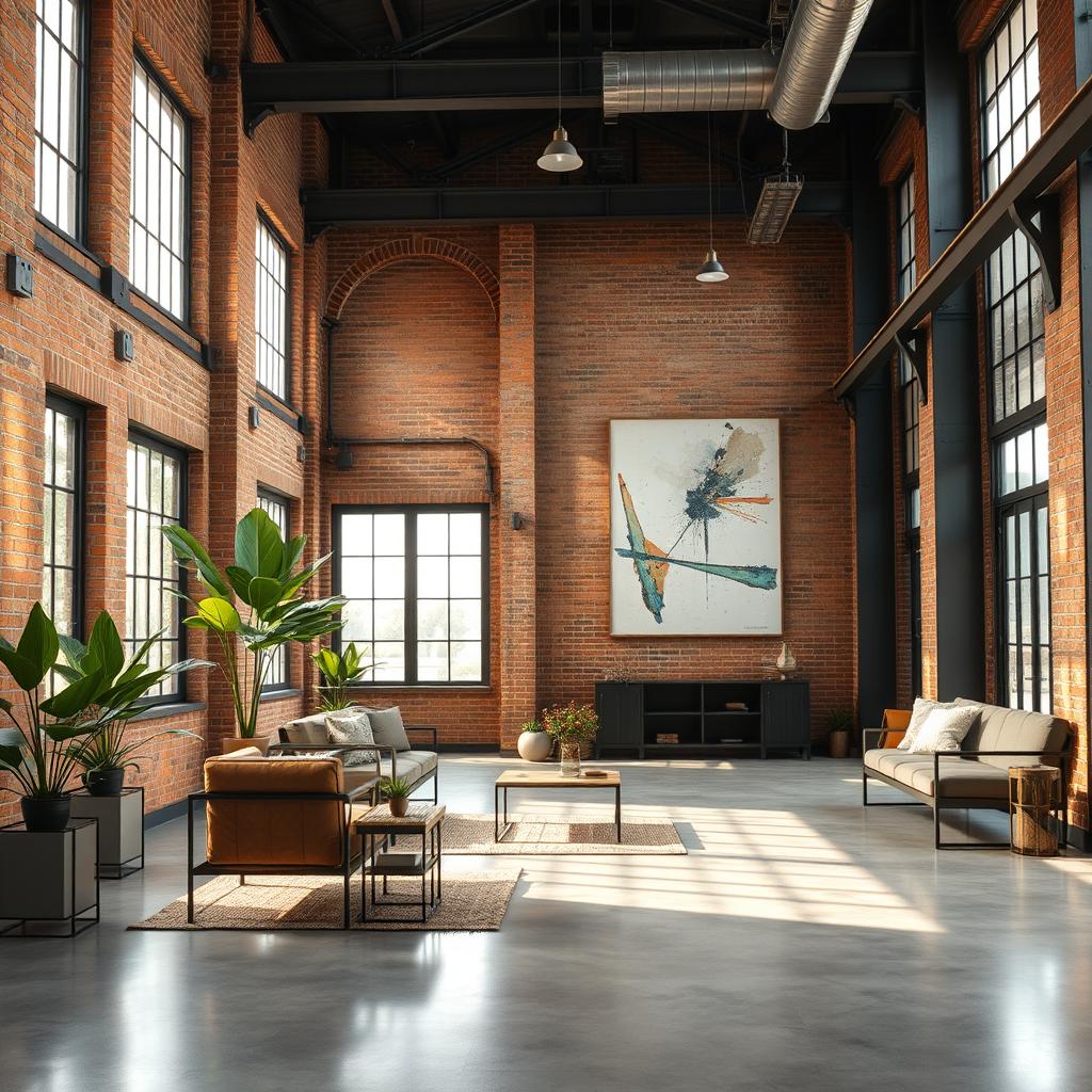 industrial interior design modern