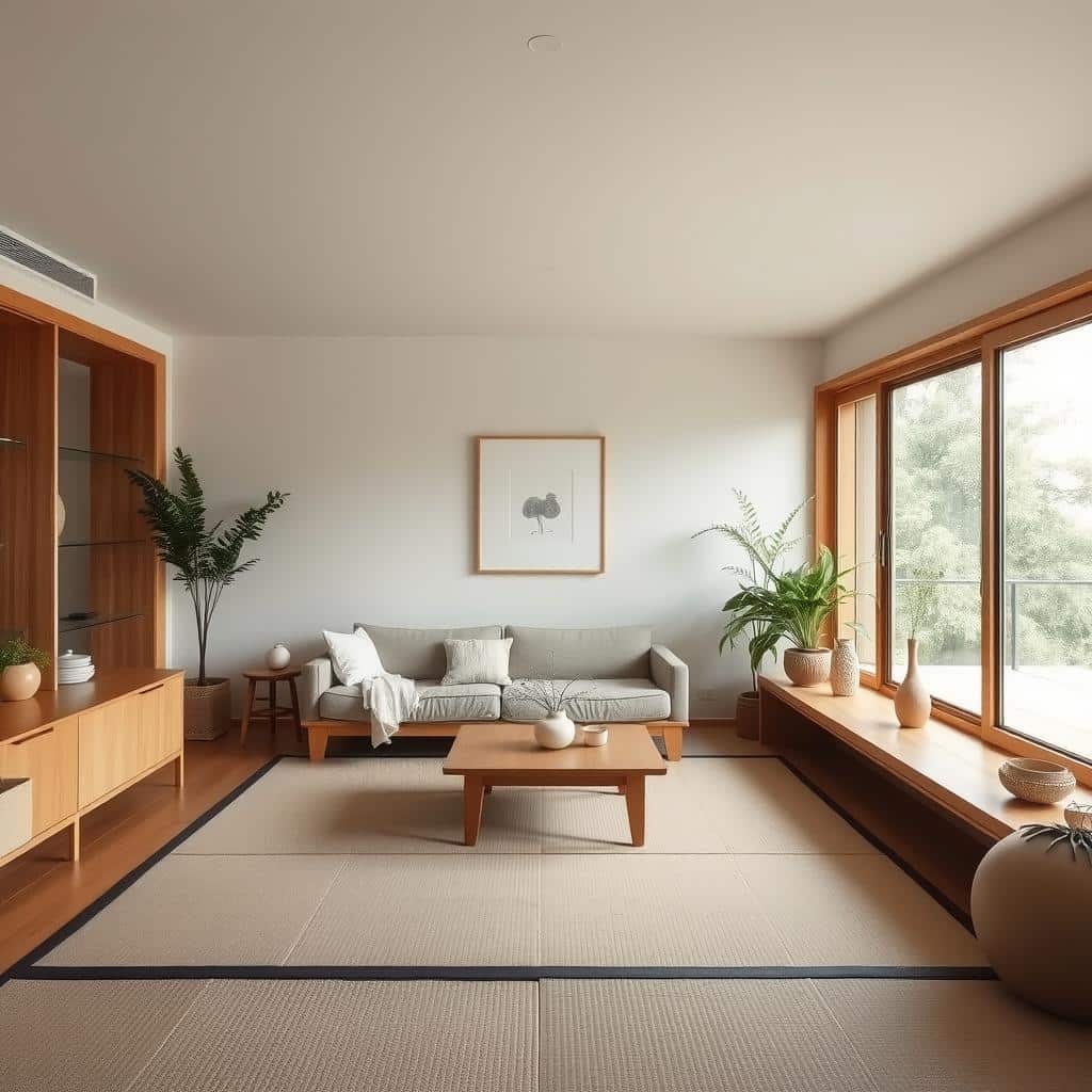 japandi living room