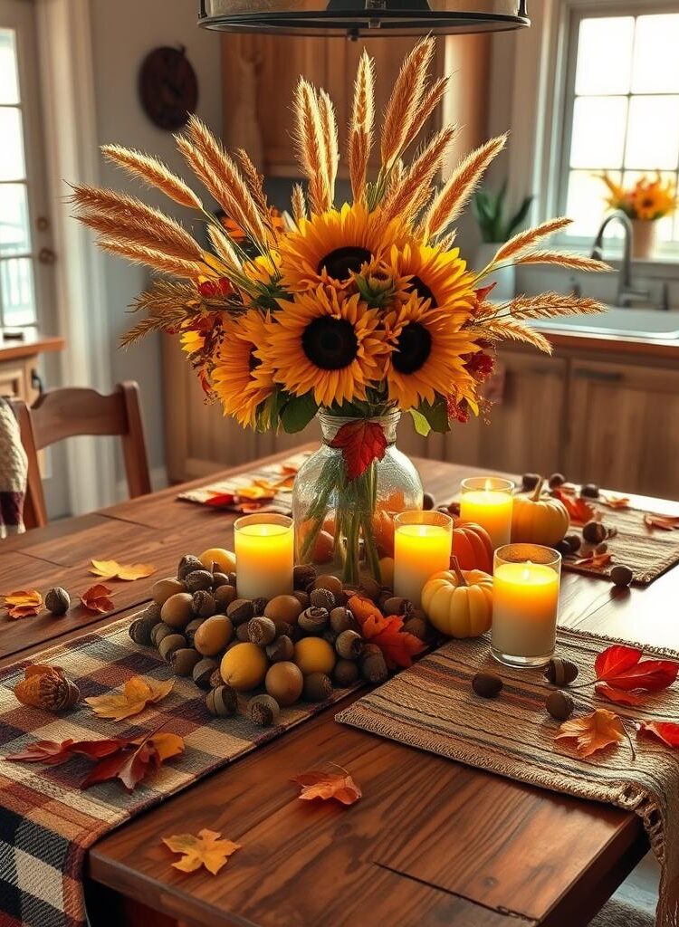 natural fall decor