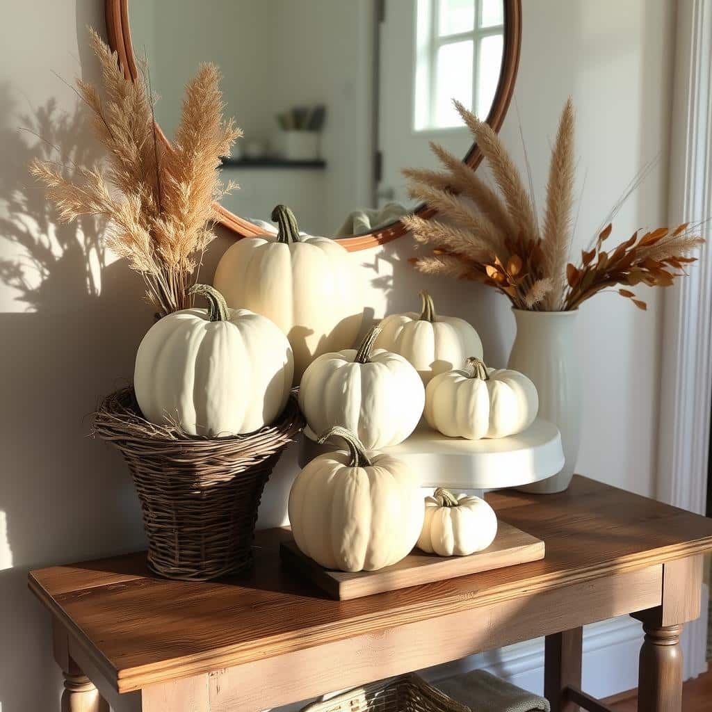 neutral fall entryway