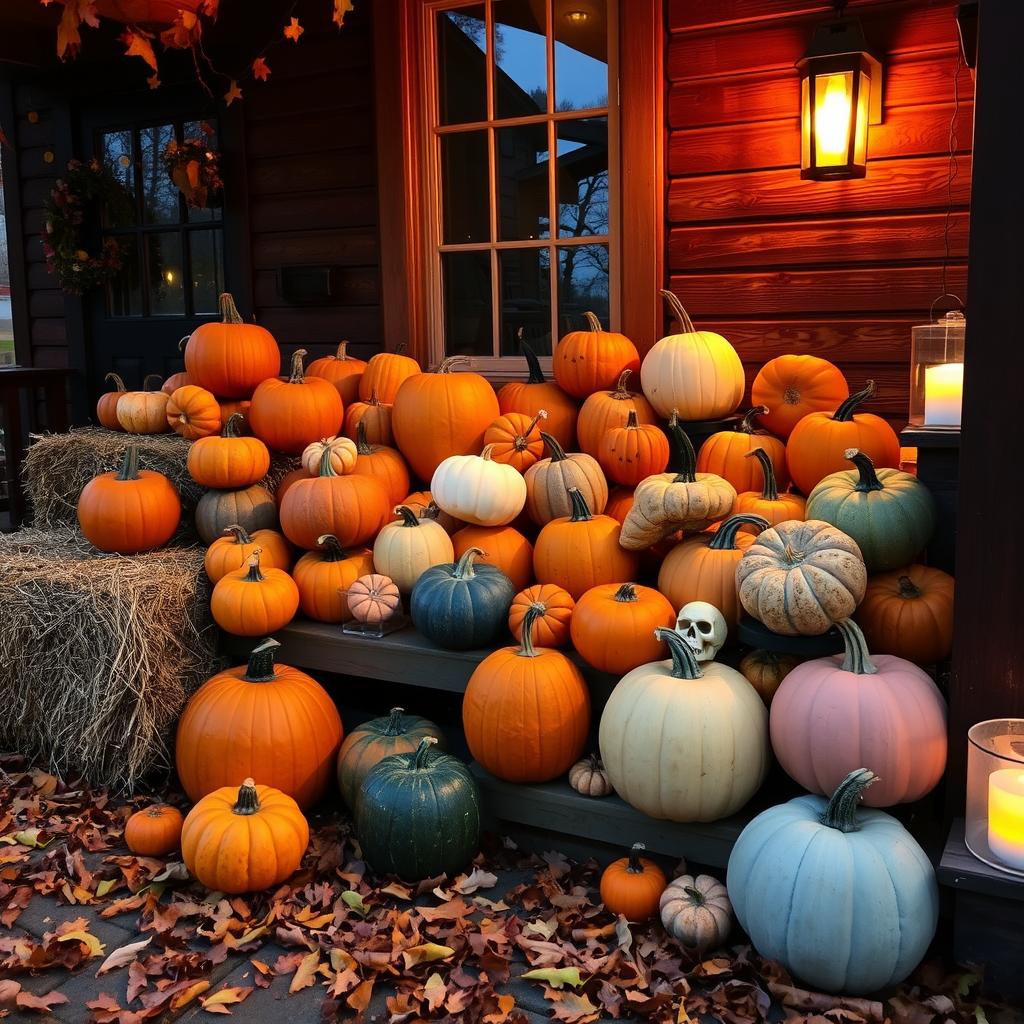 pumpkin displays