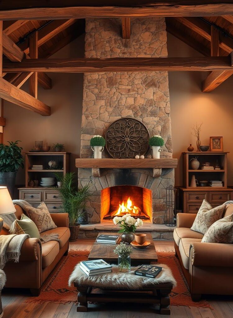 Rustic Interior Design: Cozy Home Charm Tips