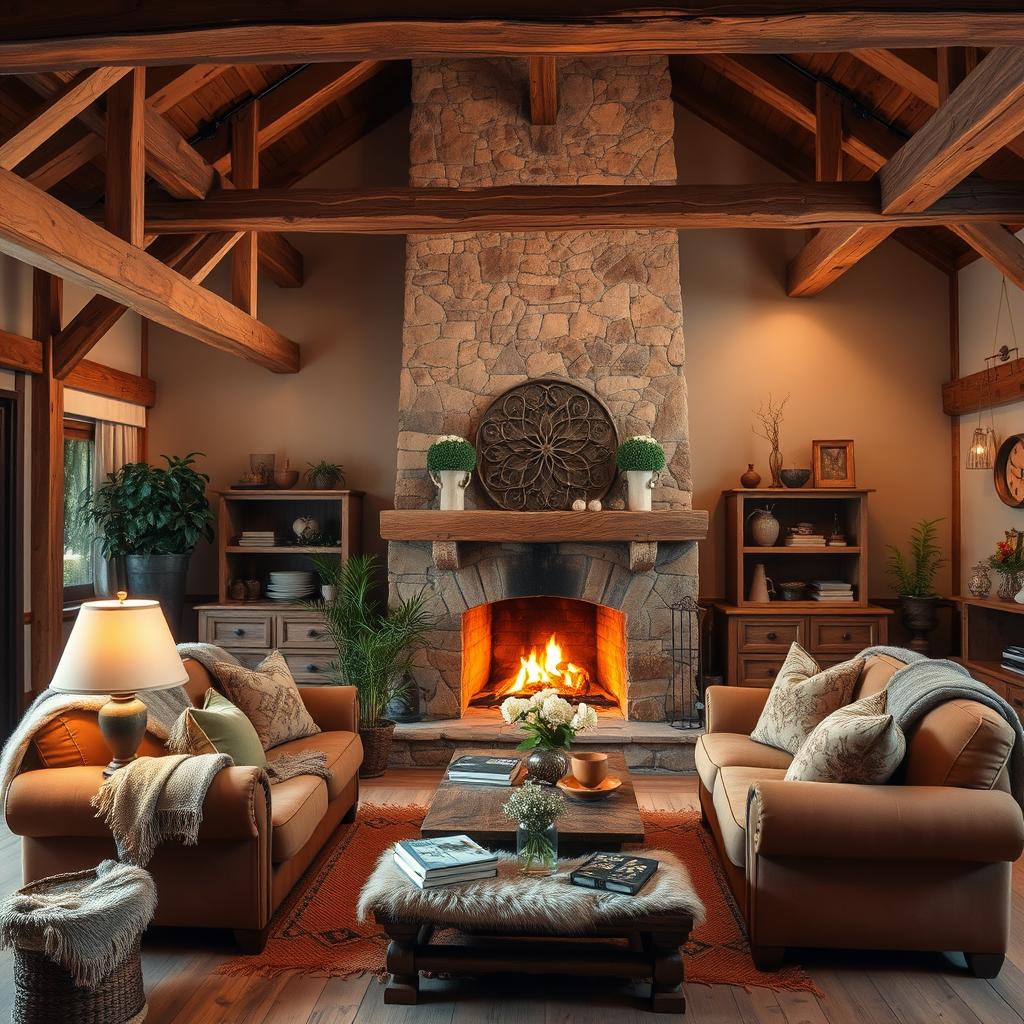 rustic interior design