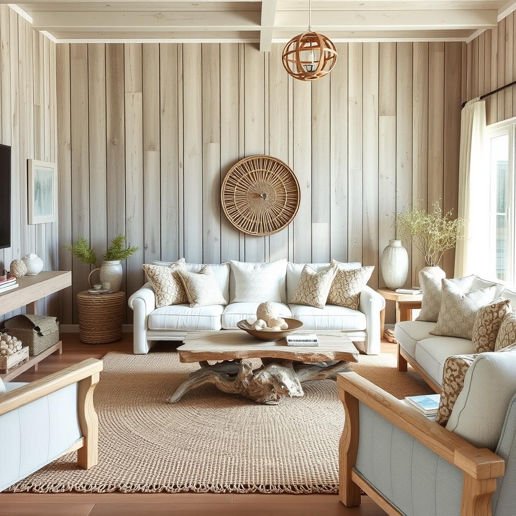 serene coastal living room